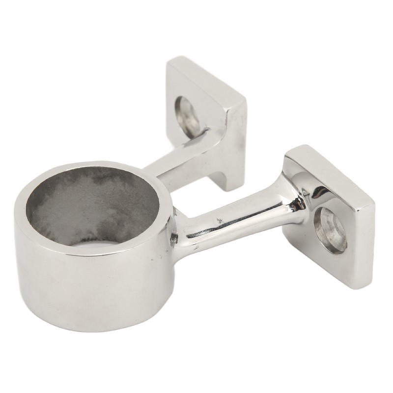 2Pcs Marine Boat Hand Rail Fitting Center Support Bracket Stanchion