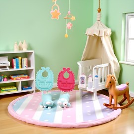 5Pcs/Set 1/12 Miniature Baby Bottles Bibs Dollhouse Nursery Accessories, DIY Doll House Kit