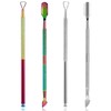 Guduling 4 PCS Lotto Scratcher Tool,Stainless Steel Scratch Off Tool,2