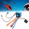 Brushless ESC Waterproof Dustproof Electronic Speed Controller for 1/10 RC