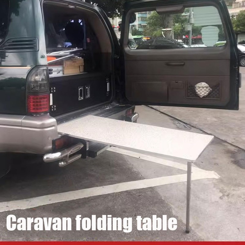 Stainless Steel Folding Table Legs - Adjustable Height, Metal Legs