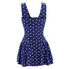 AONTUS Plus Size Bathing Suits Polka Dot Swimsuits for Women