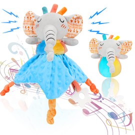 EAQ Baby Comforters baby blanket soft baby toys for Newborn baby girl gift boys best gifts easter gift(Rabbit)