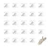 WLVinson Pack of 50 Plastic Rivets, Snap Fasteners for Shoes,