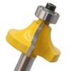 Bestgle 4 Packs 1/4 Inch Shank Roundover Edging Router Bit