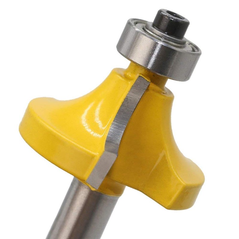 Bestgle 4 Packs 1/4 Inch Shank Roundover Edging Router Bit