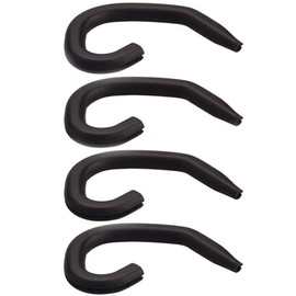 NITIUMI Ear Hook, Loop Clip, Ear Loop Clip, Headset Replacement, Ear Hooks, Fall Resistant, Lightweight, Ear Hooks, Ear Hooks, Ear Hooks, Waterproof, Splashproof, Earphone/Earphone Hooks, Black, Pack