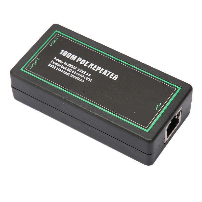 POE Extender Standard Gigabit Monitoring Signal Repeater Splitter for IP