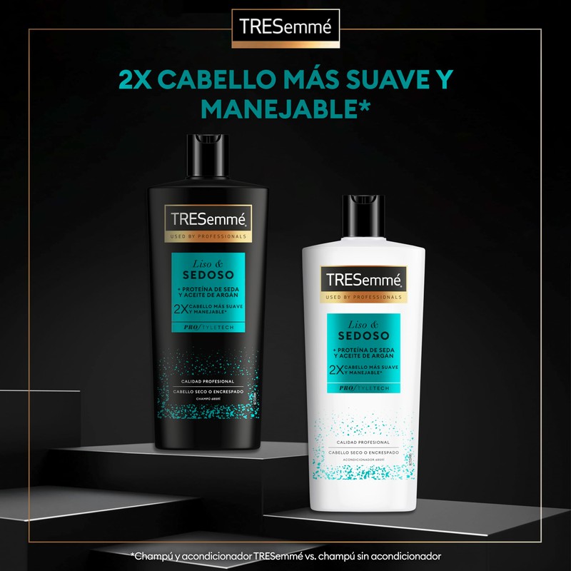 TRESemmé - Smooth & Silky Shampoo für trockenes und krauses