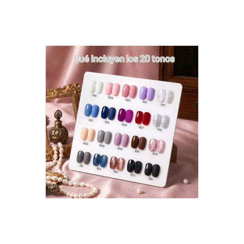 Beetles Kit de 23 Esmaltes en Gel Modern Muse –