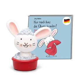 Tonies hearing figures for Toniebox, baby rabbit – just a little scratch behind the ears? Baby rabbit stories, audio game with music for children aged 3 and over, playing time approx. 35 minutes.