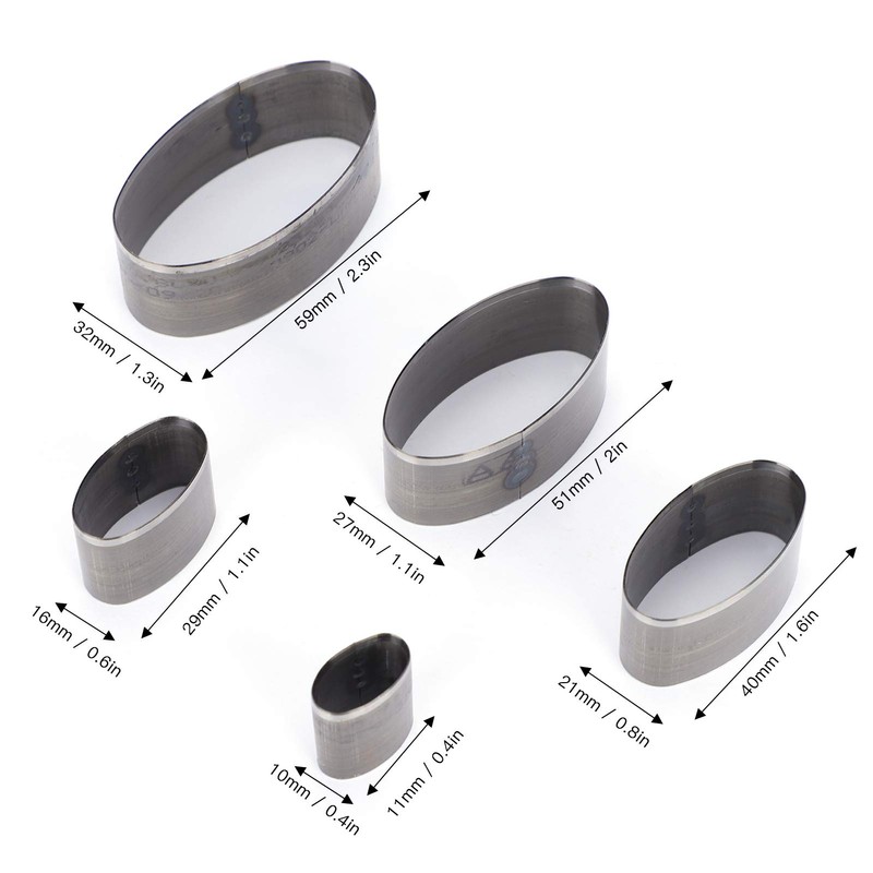 5pcs Leather Punch Tool Tools Single Hole Hollow Punch Tool