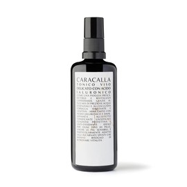 Hyaluronic Acid, Aloe Vera, Chamomile, Rosemary Facial Toner - Sensitive Skin, Anti-Ageing, Anti-Wrinkles and Stains - 100% Natural Made in Italy - 100ml Caracalla
