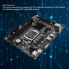H110 Computer Motherboard Double Channel DDR3 Memory M.2 Interface LGA1151