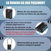TSA Luggage Locks, [Opening Alarm Indicator] High Security 4-Digit Combination