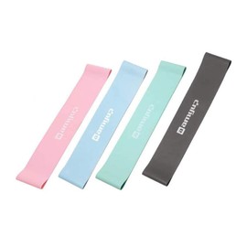 VOANZO Set of 5 Resistance Loop Bands Yoga Resistance Tension Bands Exercise Bands for Legs and Buttocks for Home Fitness (Comprehensive)