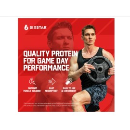 Six Star Whey Protein Powder Plus - Muscle Building & Recovery Formula with Whey