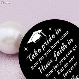 Stocking Stuffers for Sister Bro Daughter Son Friend Christmas Presents for Women Men Teens Stocking Stuffers Graduation Gifts for Her Him Daughter Son PhD Degree Pocket Hug Token Coin College Grad