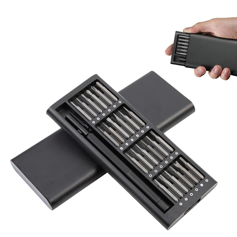 24 in 1 Magnetic Screwdriver Kit Multifunctional Alloy Steel Driver