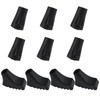 HOMMDECO Mixed Trekking Pole Foot Cover Set 10 PCS Rubber