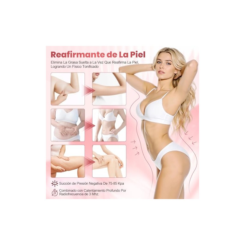 6 En 1 Máquina de Belleza, 80K Cavitación RF, Eliminación