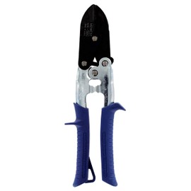 MIDWEST 5-Blade Crimper - Straight and Wide Cut Pinch-thru-point Cutter with Forged Blades & Kush'n-Kote Grips - MWT-5BC