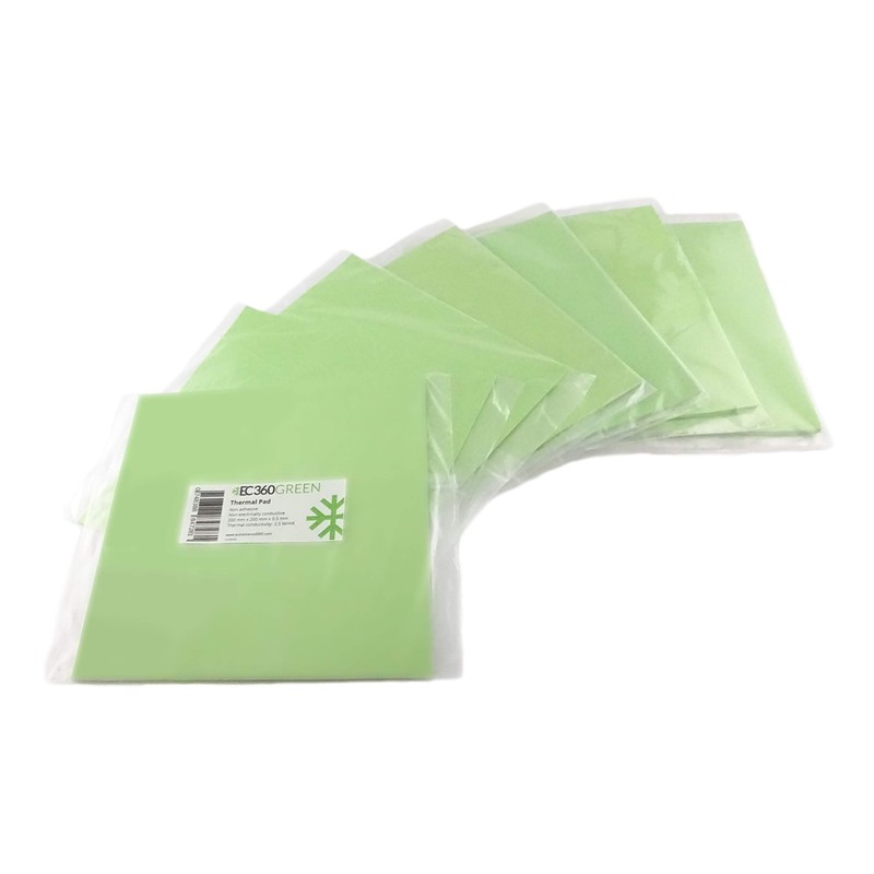 EC360® Green 2.5W/mK Thermal Pad 200 x 200 x 3.0