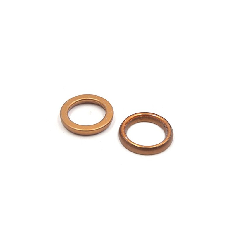 sourcingmap 60 Pcs 30mm OD Metal Exhaust Pipe Muffler Gaskets