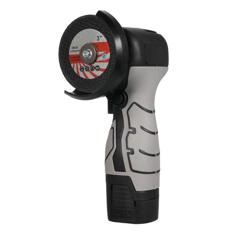 Cordless Angle Grinder 7000RPM Electric Grinding Tool Mini Grinder with