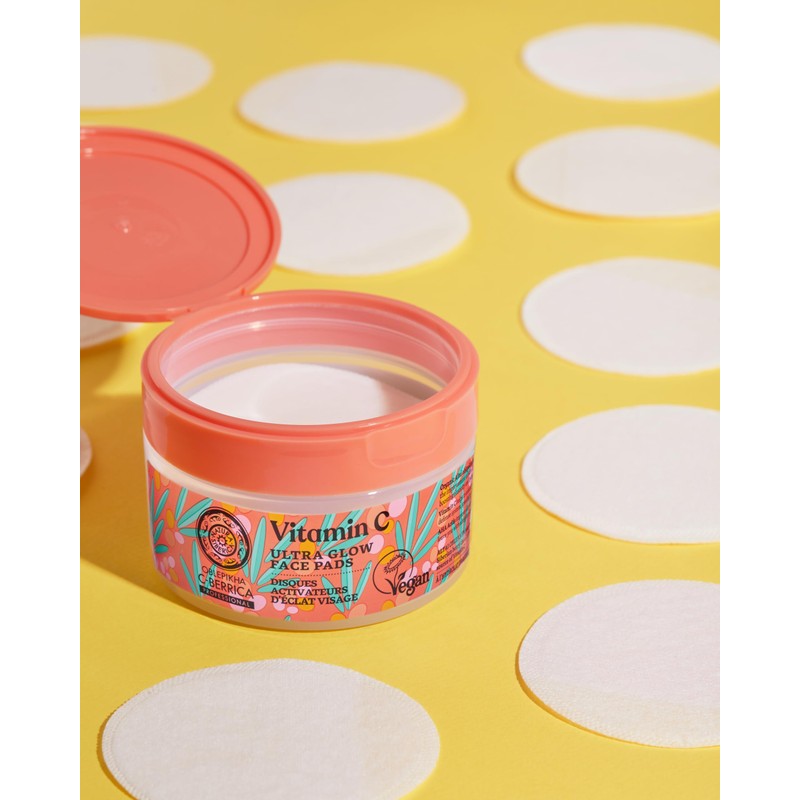 Natura Siberica Oblepikha C-Berrica Radiance Face Pads - Face Pads