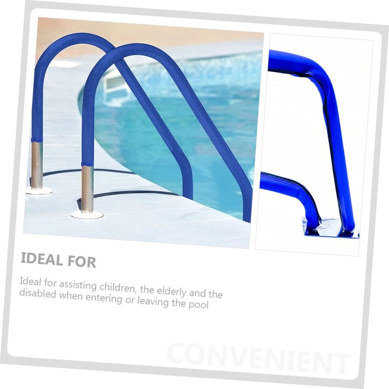CAXUSD Swimming Pool Handrail Cover Neoprene Protective Sleeve with Zipper