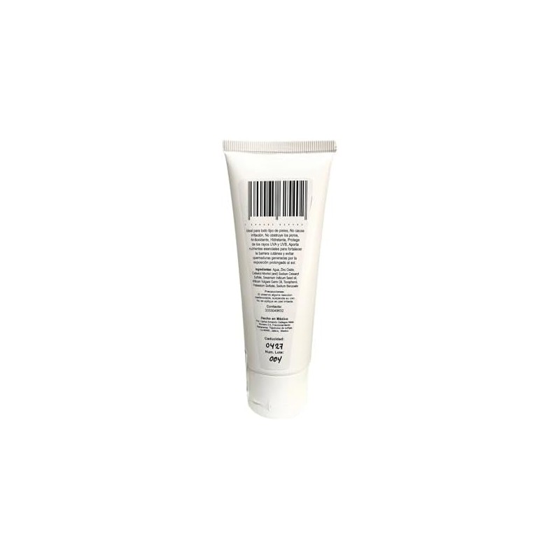 Bloqueador Mineral Natural 90 g – Efecto Mate
