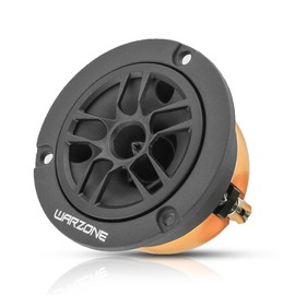 Warzone WZ30TW 2.94-Inch Super Tweeter Speaker, 4 Ohm, 650W Max Power, 103dB Sensitivity, Titanium Diaphragm, CCAW Voice Coil for Pro Car Audio