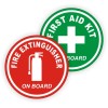 Unbranded 3" Fire Extinguisher | FIrst Aid Kit On Board