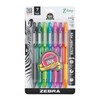 Zebra Pen Z-Grip Retractable Ballpoint Pen, Smooth-Flowing Assorted Fashion Colors,
