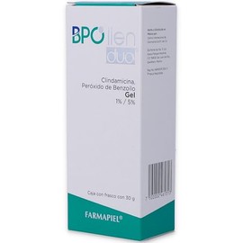 BPOllen Duo Gel, Clindamicina 1% y Peróxido de Benzoilo 5%, 30 g