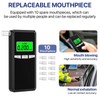 Breathalyzer,Upgrade Professional-Grade Accuracy Alcohol Tester with Digital Blue LCD Display