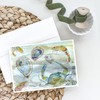Caroline's Treasures Crab, Shrimp and Oyster Watercolor Greeting Cards and