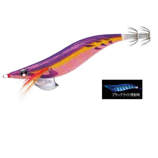Yo-Zuri A997N-RRPU Aori-Q Squid Jig, No. 3.5, RRPU 28 Red