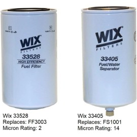 Wix Automotive Fuel Filter Pleated Paper Quick Replacement Compatible With Fass