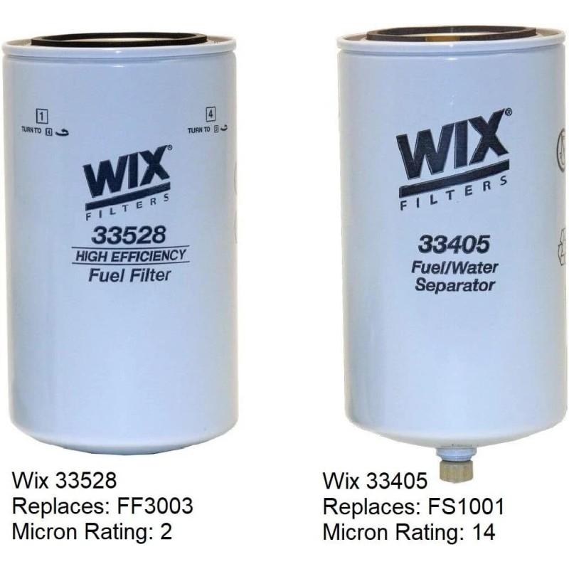 Wix Automotive Fuel Filter Pleated Paper Quick Replacement Compatible With