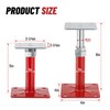 TRUCFUSION House Floor Jacks, 5-8" Height Range Adjustable Screw Jacks