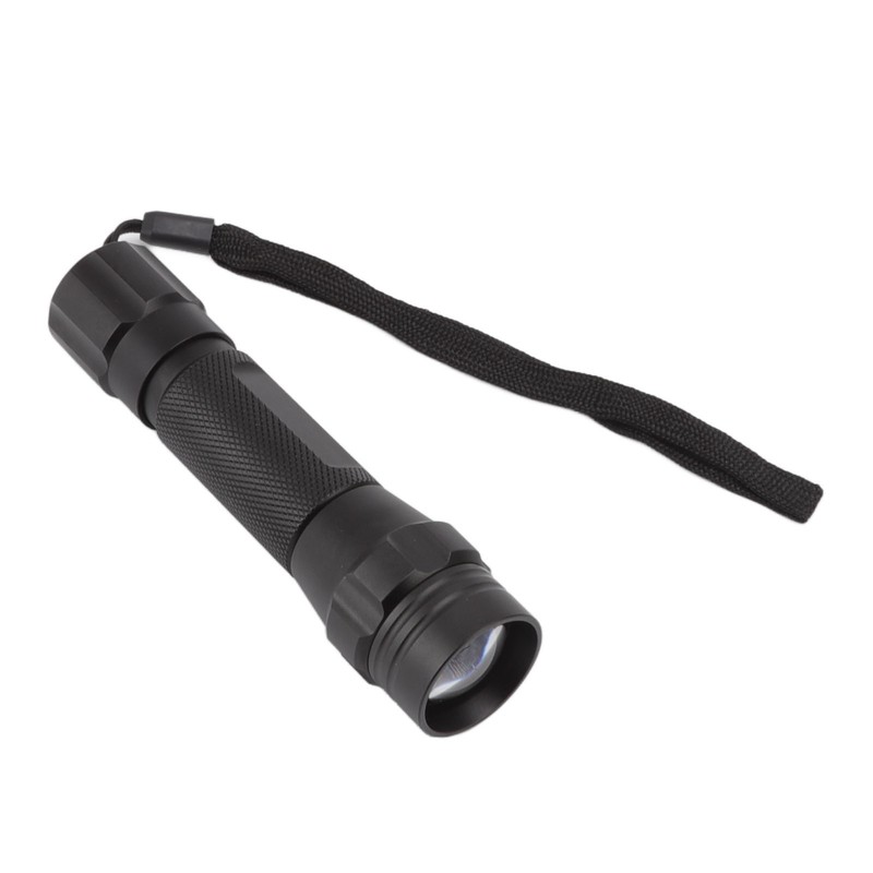 LED Blue LED Flashlight Zoomable Aluminium Alloy Blood Tracker Hunting