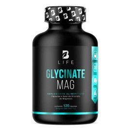 Glicinato Magnesio 408mg 120 Cápsulas Life