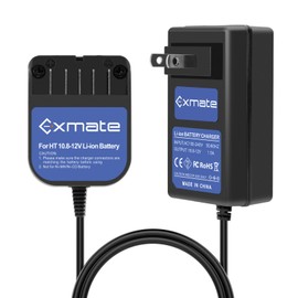 Exmate 10.8V-12V Li-ion Battery Charger Compatible with Hitachi 329369 329370 329371 329389 331065 BCL1015 (Not for Ni-MH/Ni-Cd Battery)