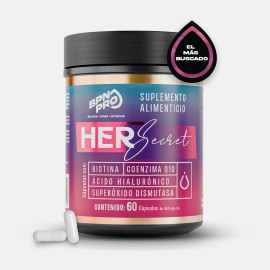 Vitaminas Mujer Fortalece Cabello Piel Uas Biotina Colgeno cido Hialurnico Coenzima Q10 Superxido Dismutasa Apoya Energa y Bienestar Femenino Her...  