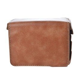 Rieibi ZV1 Case - Vintage PU Leather Camera Case for Sony ZV1 ZV-1 DSLR Camera, brown, Camera case