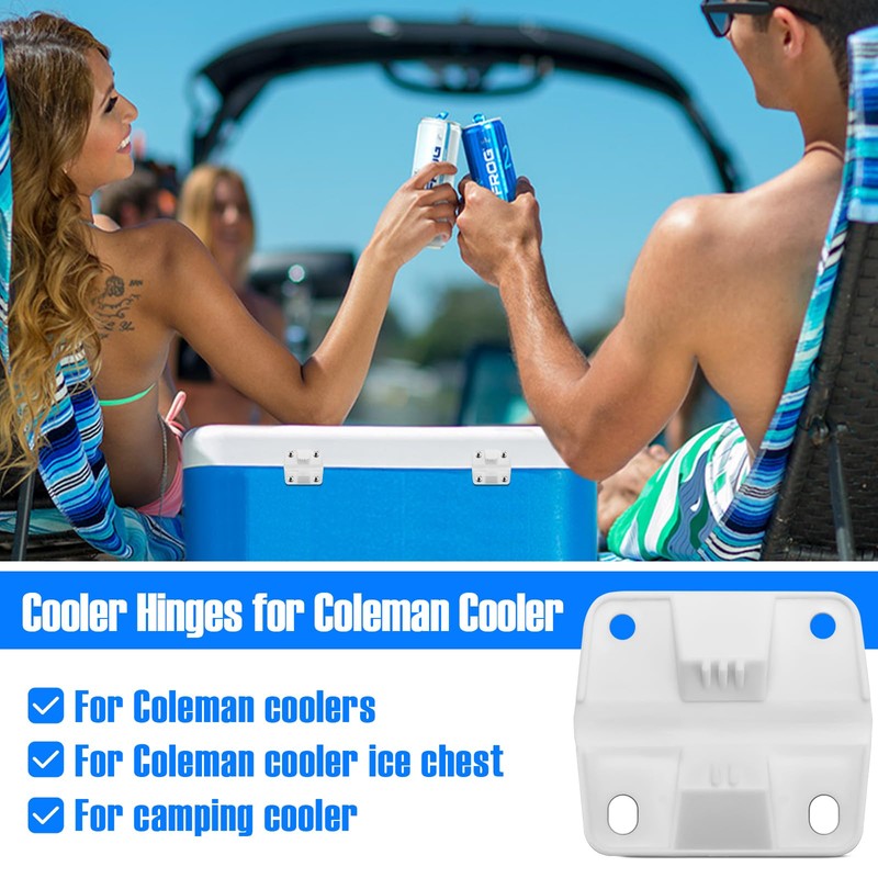 Cooler Hinges Replacement for Coleman Xtreme Cooler Hinges, Fits Coleman