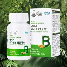 Atomy [Atomy] Vitamin B Complex (90 capsules, 3 months’ supply) / [애터미] 비타민B 컴플렉스 (90캡슐, 3개월분)