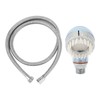 Electroplated Shampoo Bowl Spray Head Hose Professional Hair Salon Pressurization